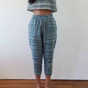 Mira Blackman Lila pant in Blue Agave